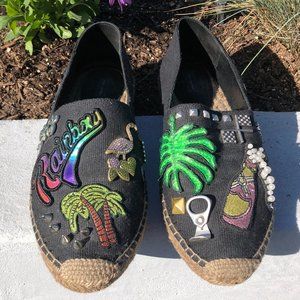 GUC Marc Jacobs Sienna embellished espadrille